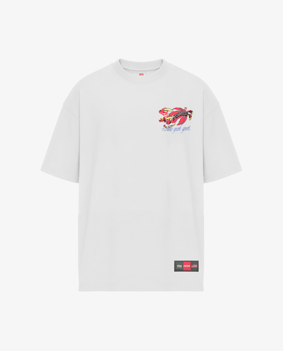 Camiseta Streetwear Dino Claw Branca