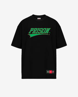 Camiseta streetwear box logo preta