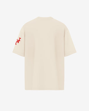 Camiseta oversized masculino off white