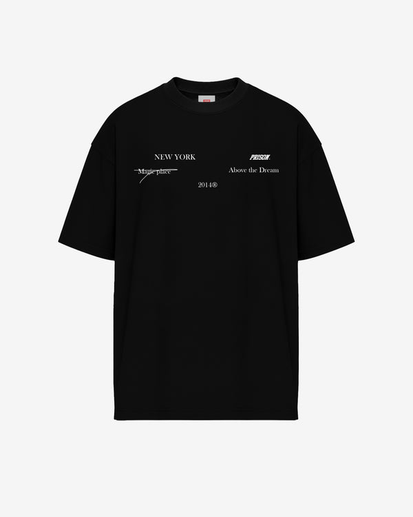 Camiseta minimal birds preta