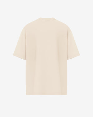 Camiseta rock oversized off white