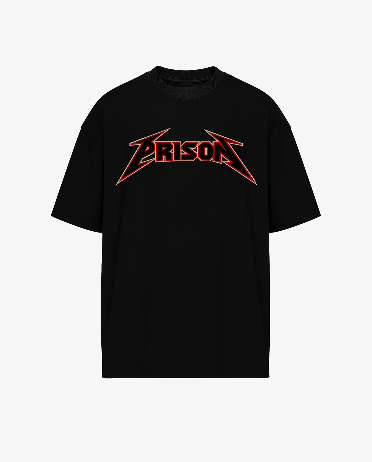 Black metal rock t-shirt