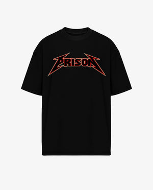 Black metal rock t-shirt