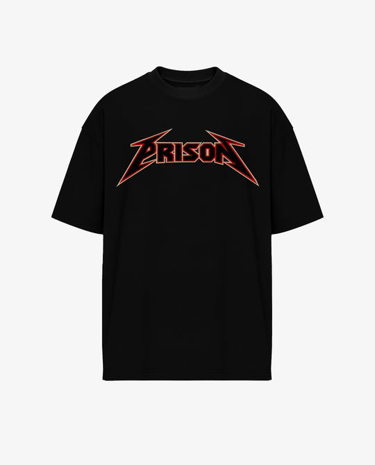 Black metal rock t-shirt