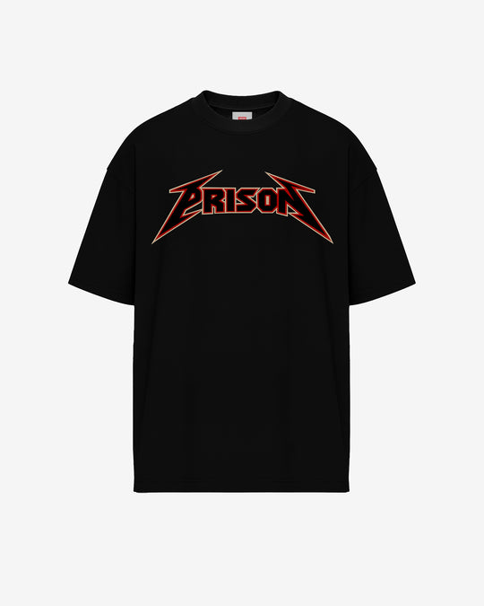 Camiseta metal rock preta