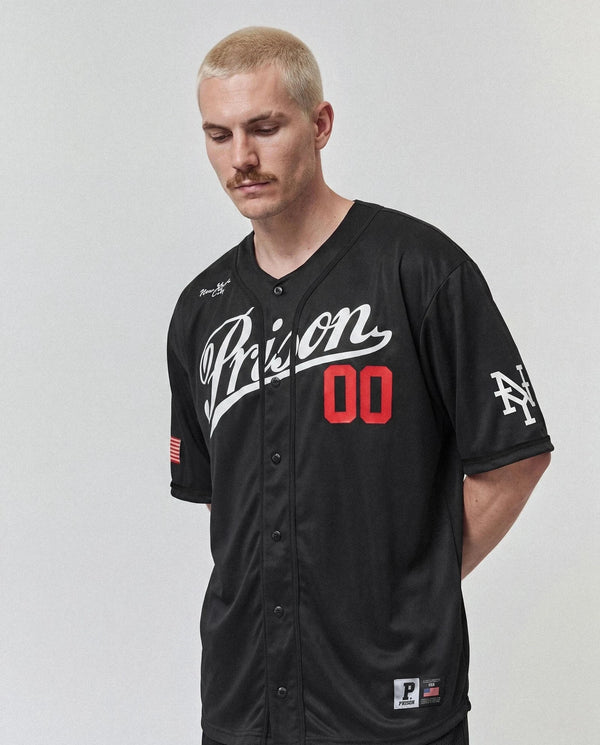 Camisa de Baseball jersey NYC 00 Preto