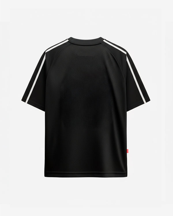 Camiseta futebol americano oversized preta