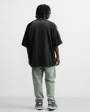 Camiseta futebol americano oversized preta