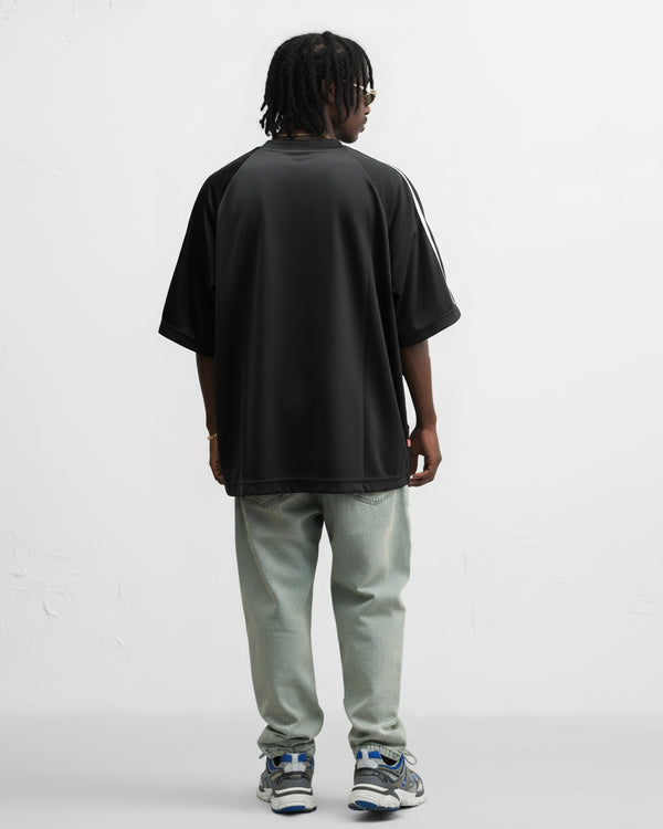 Camiseta futebol americano oversized preta