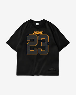 Camiseta futebol americano oversized preta