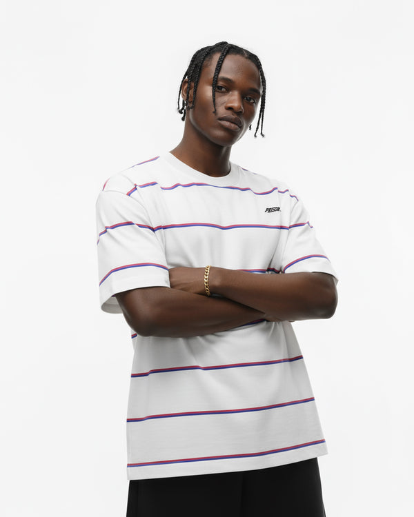 Camisa listrada Brooklyn Lines branca