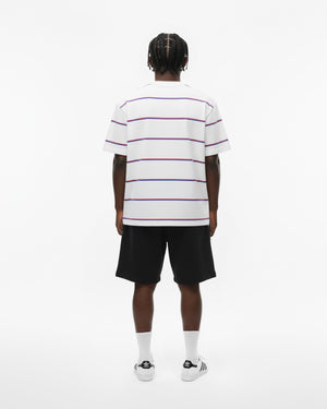 Camisa listrada Brooklyn Lines branca