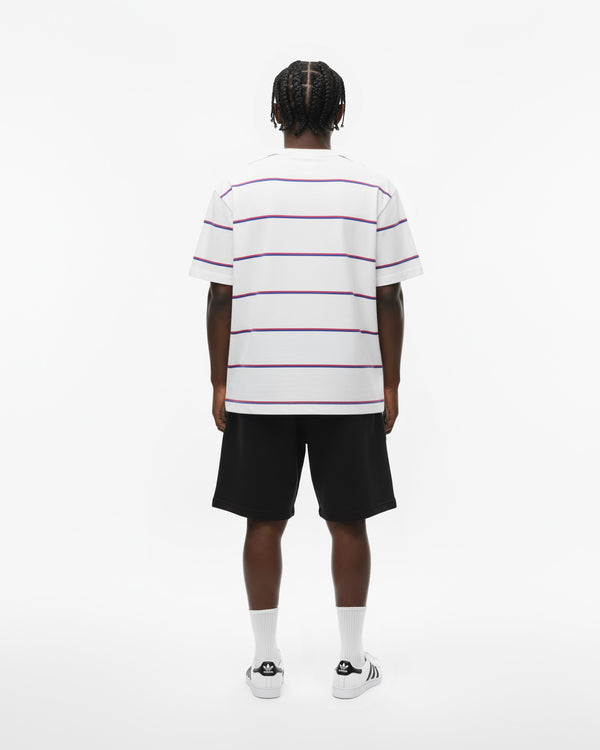 Camisa listrada Brooklyn Lines branca