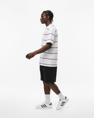 Camisa listrada Brooklyn Lines branca