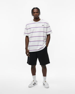 Camisa listrada Brooklyn Lines branca