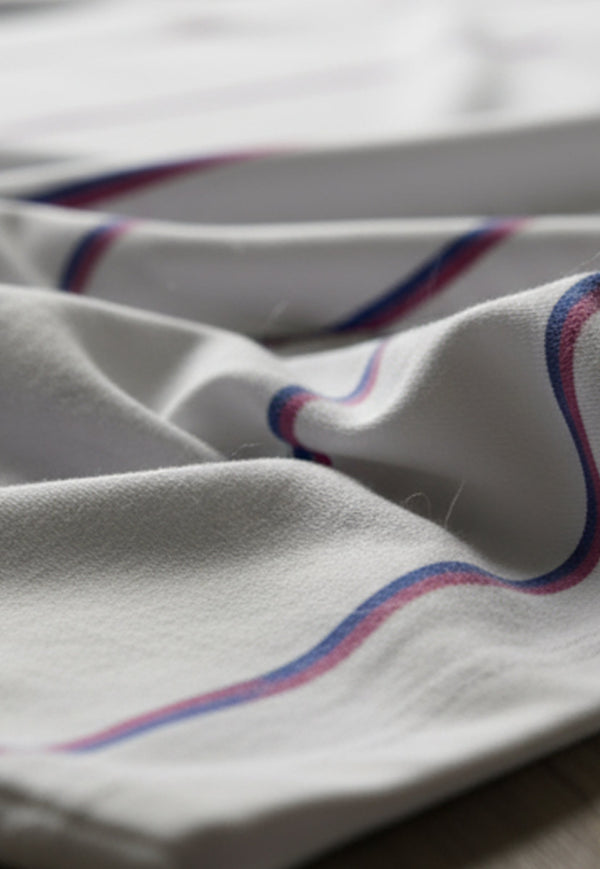 Camisa listrada Brooklyn Lines branca