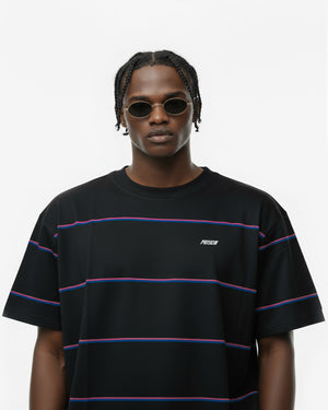Camiseta listrada Brooklyn Lines preta