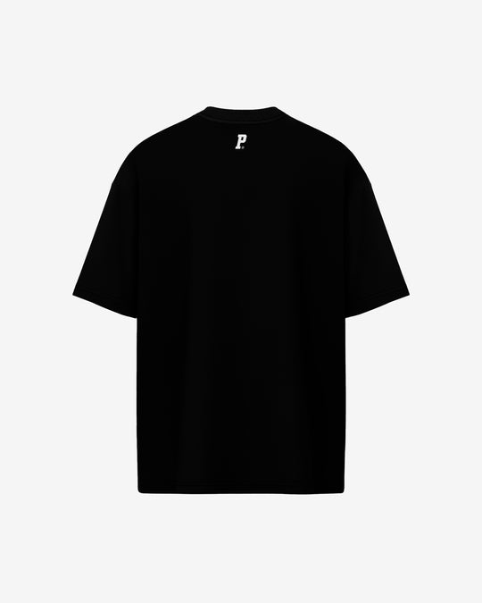 Camiseta logo prison vazado preta