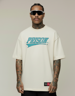 Camiseta streetwear box logo off white