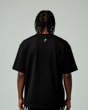 Black RGB Sticker T-Shirt