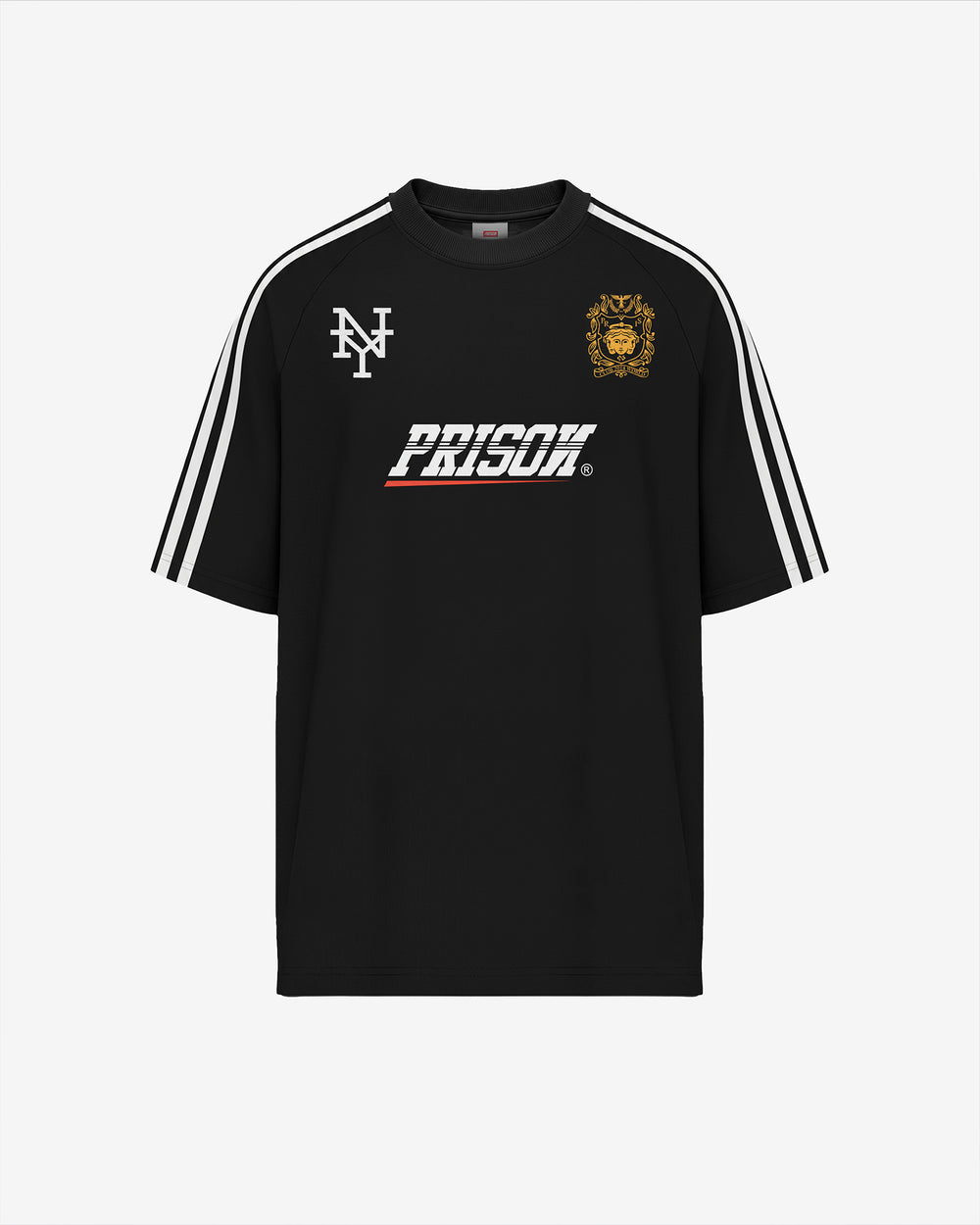 Camiseta Orversized Essence Prison Preta