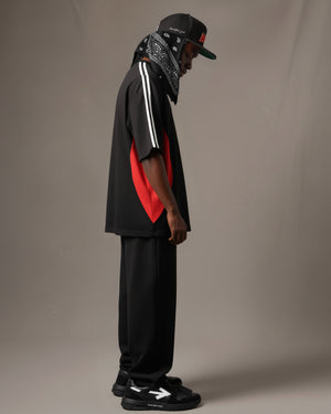 Camiseta oversized masculino blockcore