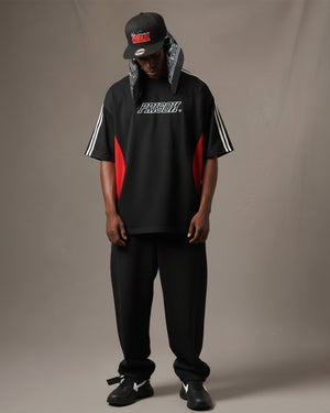 Camiseta oversized masculino blockcore