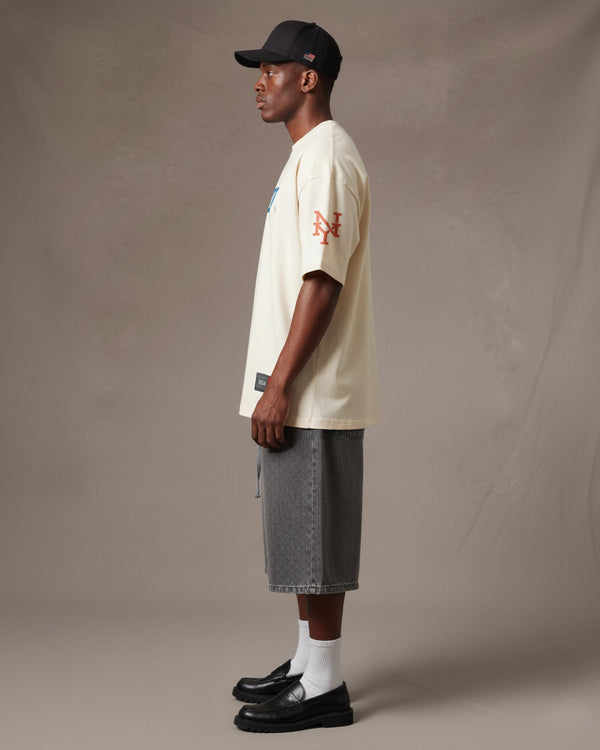 Camiseta oversized masculino off white