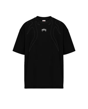 Camiseta Oversized Firetrace Prison Preta