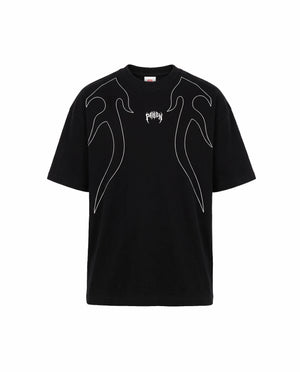 Camiseta Oversized Firetrace Prison Preta