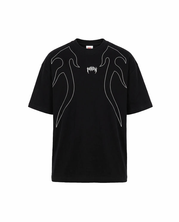Camiseta Oversized Firetrace Prison Preta