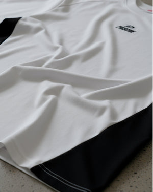 Camisa oversized essential side branca