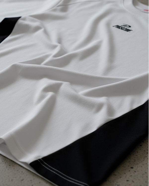 Camisa oversized essential side branca