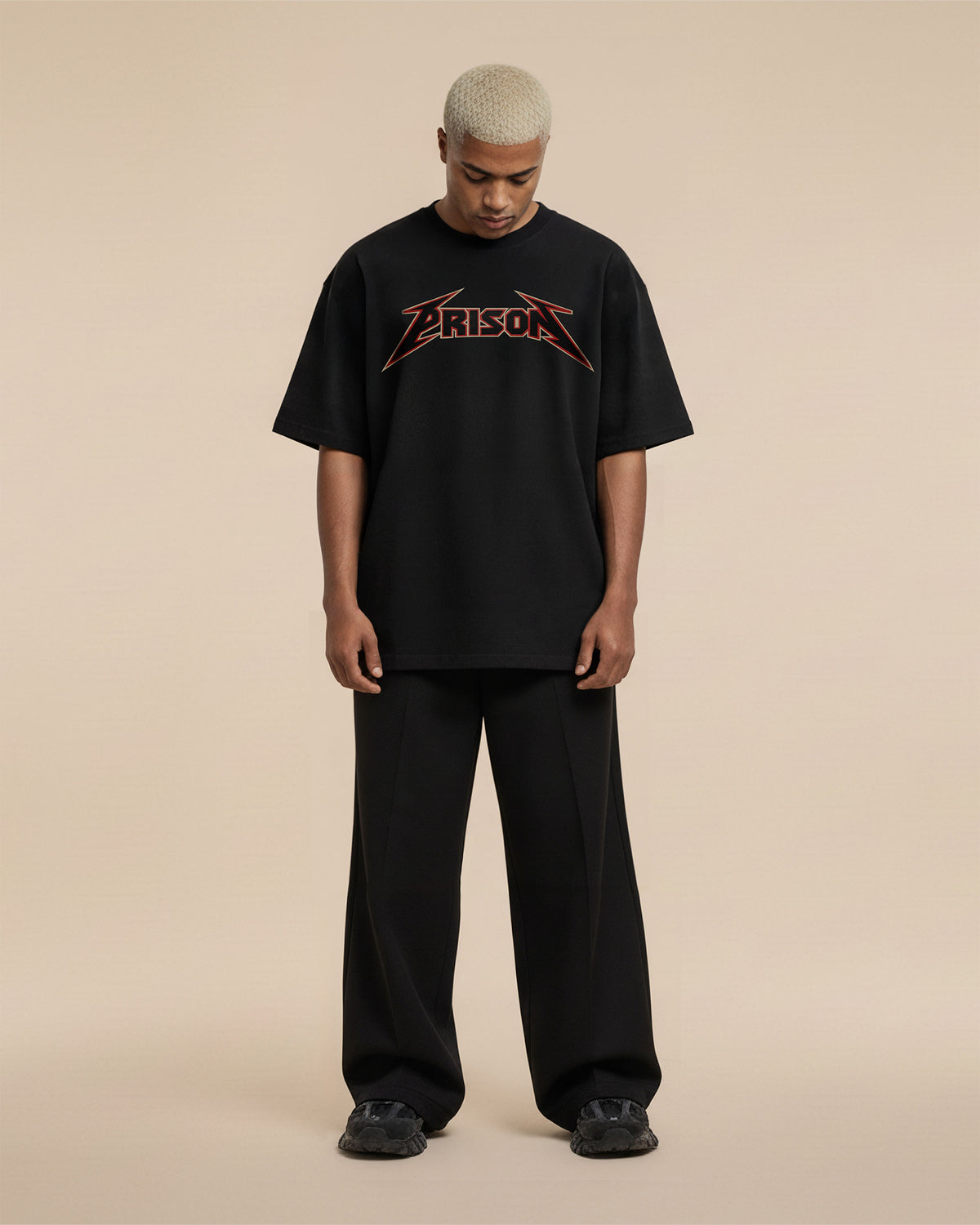 Black metal rock t-shirt