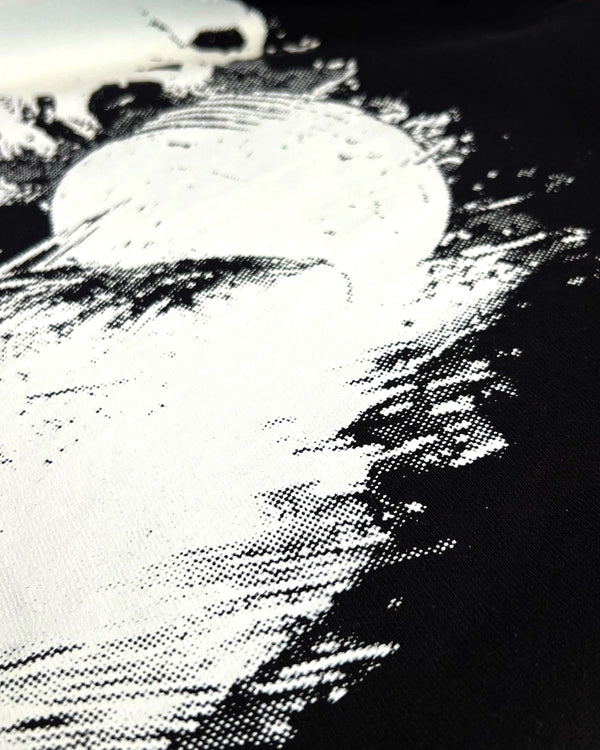 Camiseta oversized motors prison x mavericks