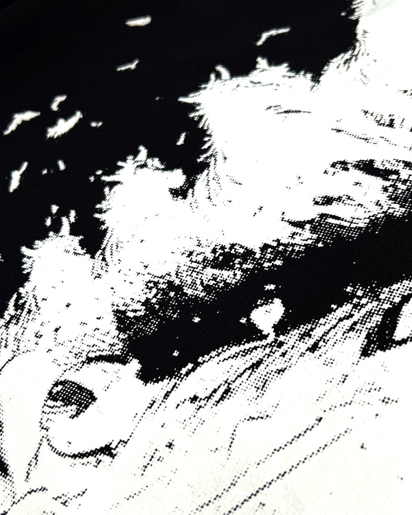 Camiseta oversized motors prison x mavericks