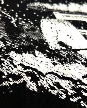 Camiseta oversized motors prison x mavericks