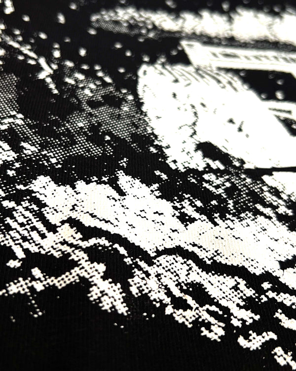 Camiseta oversized motors prison x mavericks