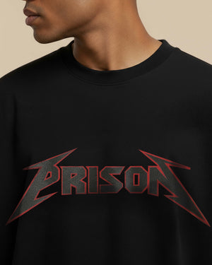 Camiseta metal rock preta