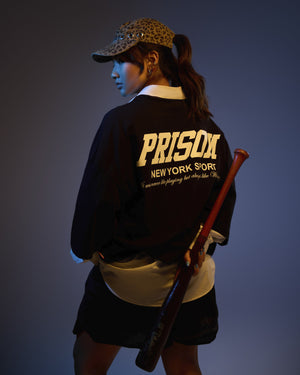 Camiseta oversized box essentials preta