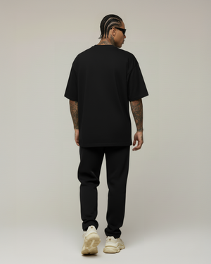 Camiseta oversized secret preta