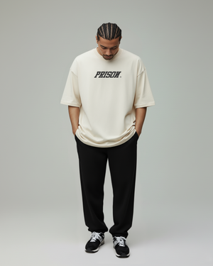 Camiseta box oversized icon logo