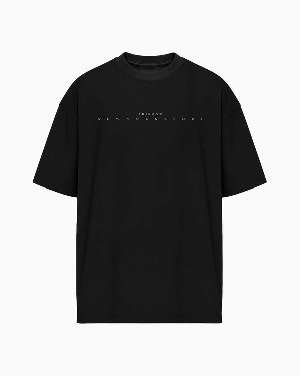Camiseta Oversized Overlay Preta