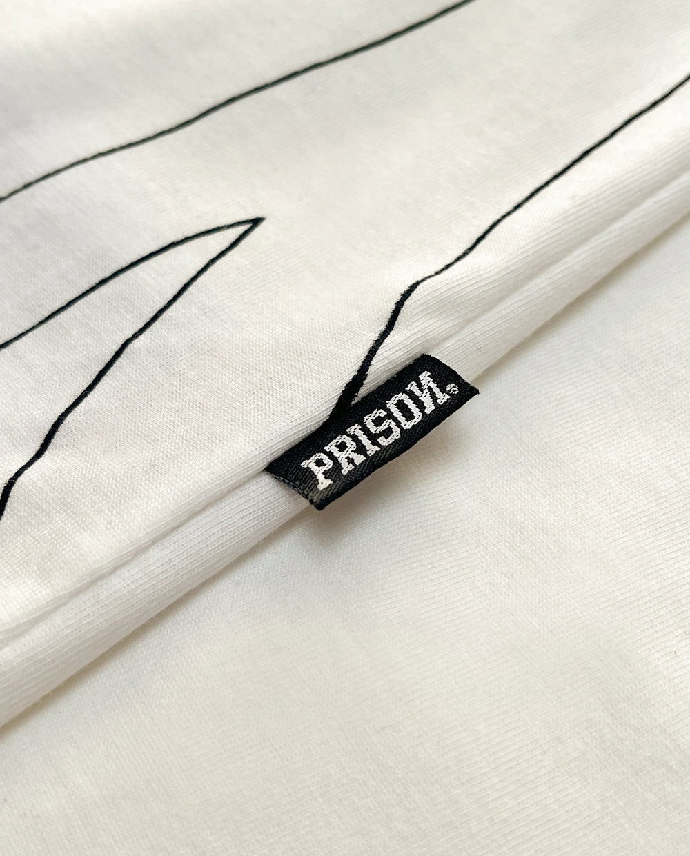 Camiseta Oversized Flame Prison X Offwhite