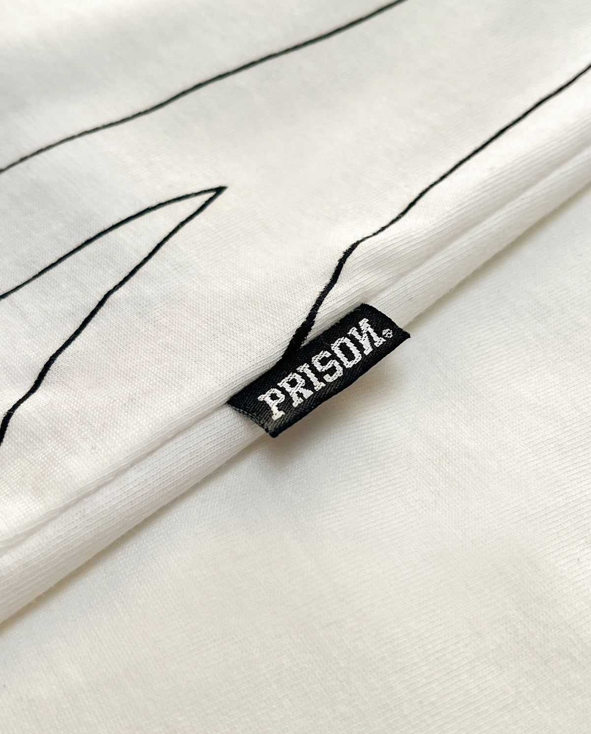 Camiseta Oversized Flame Prison X Offwhite