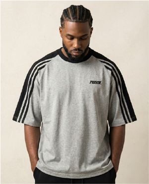 Camiseta raglan oversized strimer pro