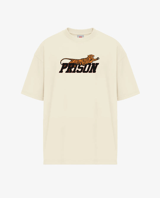 Camiseta street wear tiger offwhite