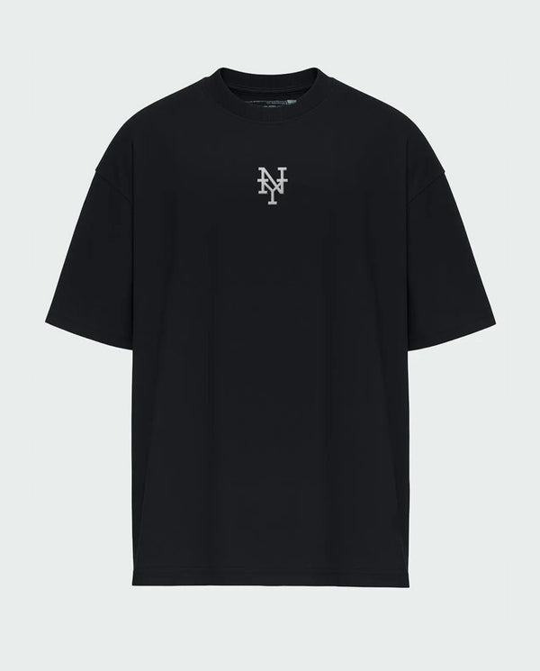 Camiseta Oversized New York Preta
