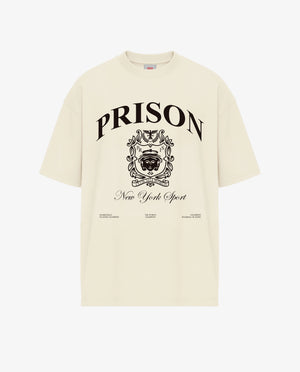 Camiseta streetwear Prison® off white oriental