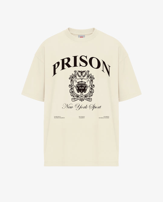 Camiseta streetwear Prison® off white oriental